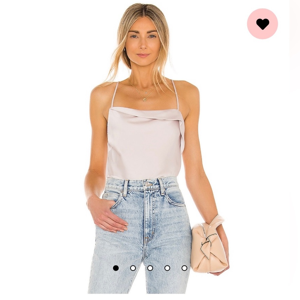 ASTR the Label champagne bodysuit